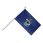 Maine Stockflagge PRO 30 x 45 cm
