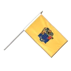 New Jersey Stockflagge PRO 30 x 45 cm