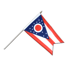 Ohio Stockflagge PRO 30 x 45 cm