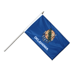Oklahoma Stockflagge PRO 30 x 45 cm