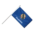 Oklahoma Stockflagge PRO 30 x 45 cm