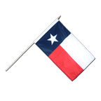 Texas Hand Waving Flag 12x18"