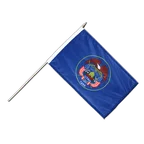 Utah Stockflagge PRO 30 x 45 cm