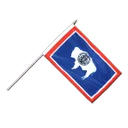 Wyoming Stockflagge PRO 30 x 45 cm