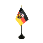 Saarland Tischflagge 10 x 15 cm