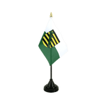 Saxe Mini drapeau de table 10 x 15 cm