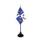 Picardie Mini drapeau de table 10 x 15 cm