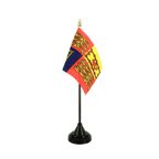 Royal Standard du Royaume-Uni Mini drapeau de table 10 x 15 cm