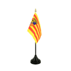 Aragonien Tischflagge 10 x 15 cm