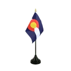 Tischflagge Colorado
