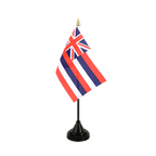 Hawaii Mini drapeau de table 10 x 15 cm