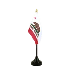 Tischflagge Kalifornien