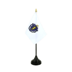 Massachusetts Mini drapeau de table 10 x 15 cm