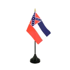 Tischflagge Mississippi