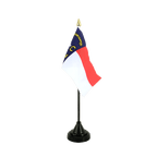 Caroline du Nord (North Carolina) Mini drapeau de table 10 x 15 cm