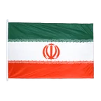 Iran Flag Embroidered Iron-On Patch - Iranian Emblem, Persia, Islamic Republic Or Shah Option