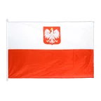Poland with eagle Flag PRO 100 x 150 cm