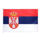 Serbia with crest Flag PRO 100 x 150 cm