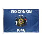 Wisconsin Hissfahne 100 x 150 cm
