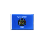 Wisconsin Fanion 10 x 15 cm