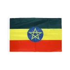 Drapeau Fourreau PRO Éthiopie avec étoile 60 x 90 cm
