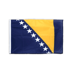 Bosnien Herzegowina - Hohlsaum Flagge PRO 60 x 90 cm