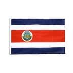 Costa Rica Hohlsaum Flagge PRO 60 x 90 cm