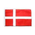 Dänemark Hohlsaum Flagge PRO 60 x 90 cm