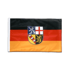 Saarland Hohlsaum Flagge PRO 60 x 90 cm