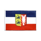 Schleswig Holstein Hohlsaum Flagge PRO 60 x 90 cm