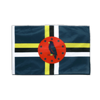 Dominica Hohlsaum Flagge PRO 60 x 90 cm
