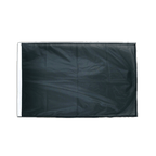 Schwarze Hohlsaum Flagge PRO 60 x 90 cm