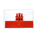 Gibraltar Hohlsaum Flagge PRO 60 x 90 cm