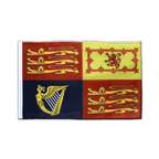 Royal Standard du Royaume-Uni Drapeau Fourreau PRO 60 x 90 cm