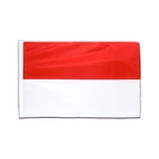 Indonesien Hohlsaum Flagge PRO 60 x 90 cm