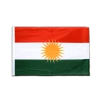 Kurdistan Hohlsaum Flagge PRO 60 x 90 cm
