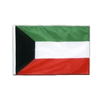 Kuwait Hohlsaum Flagge PRO 60 x 90 cm