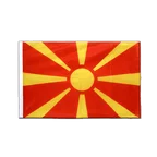 Mazedonien Hohlsaum Flagge PRO 60 x 90 cm