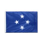 Mikronesien Hohlsaum Flagge PRO 60 x 90 cm