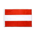 Österreich Hohlsaum Flagge PRO 60 x 90 cm