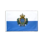 San Marino Sleeved Flag PRO 2x3 ft