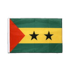 Sao Tome & Principe Hohlsaum Flagge PRO 60 x 90 cm