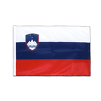 Slowenien Hohlsaum Flagge PRO 60 x 90 cm