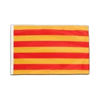 Katalonien Hohlsaum Flagge PRO 60 x 90 cm