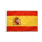 Spanien mit Wappen Hohlsaum Flagge PRO 60 x 90 cm