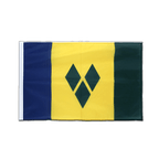 St. Vincent und die Grenadinen Hohlsaum Flagge PRO 60 x 90 cm