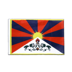 Tibet Hohlsaum Flagge PRO 60 x 90 cm