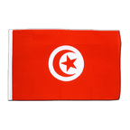Tunesien Hohlsaum Flagge ECO 60 x 90 cm