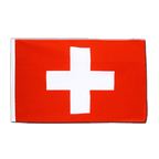 Schweiz Hohlsaum Flagge ECO 60 x 90 cm