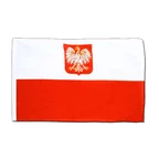 Polen Adler Hohlsaum Flagge ECO 60 x 90 cm